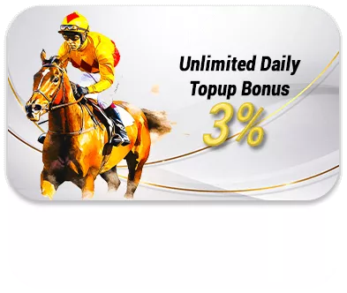 Horse Racing Unlimited Daily Bonus 3%